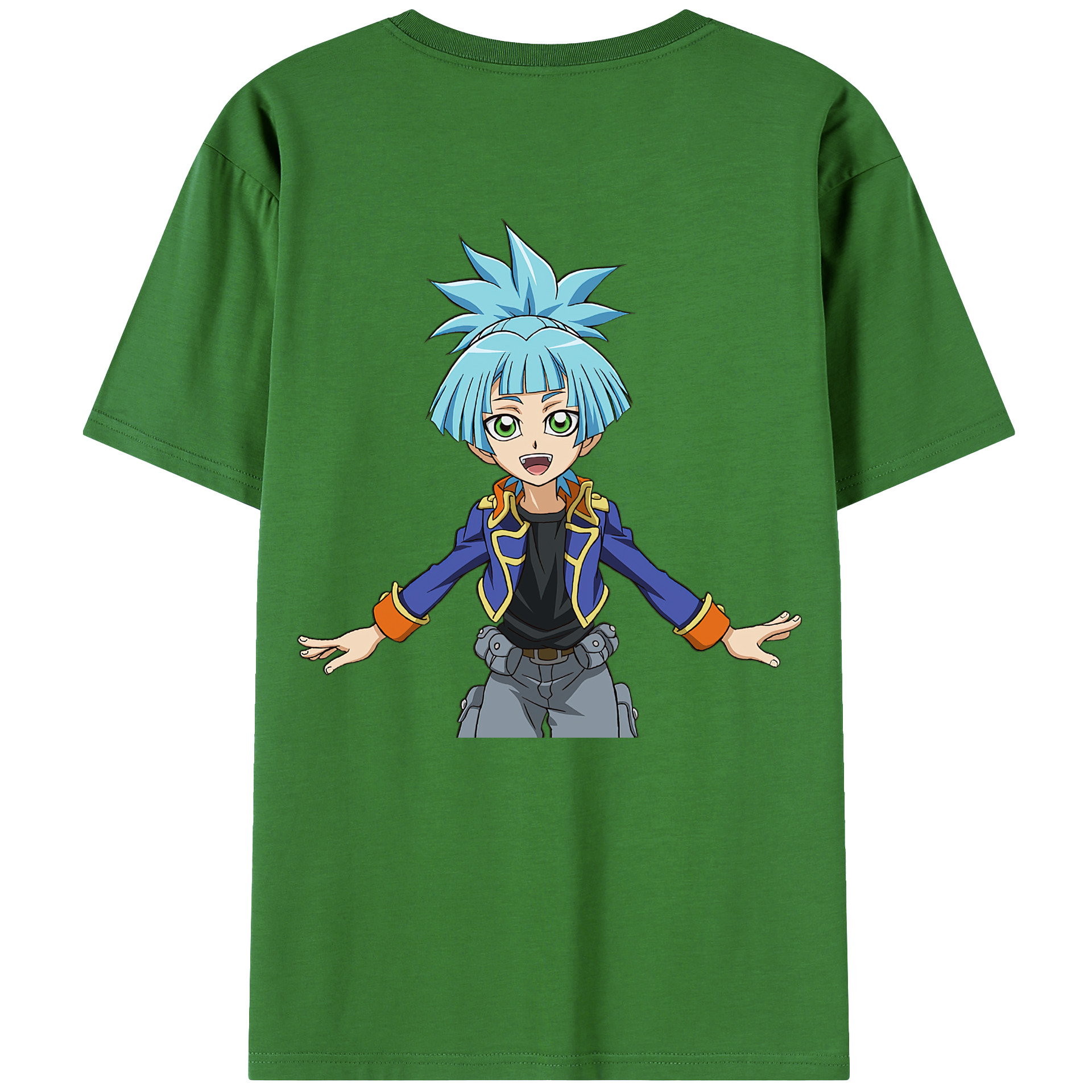 （画像用） 遊☆戯☆王 Yu-Gi-Oh! レディース半袖Tシャツ(バックプリント)